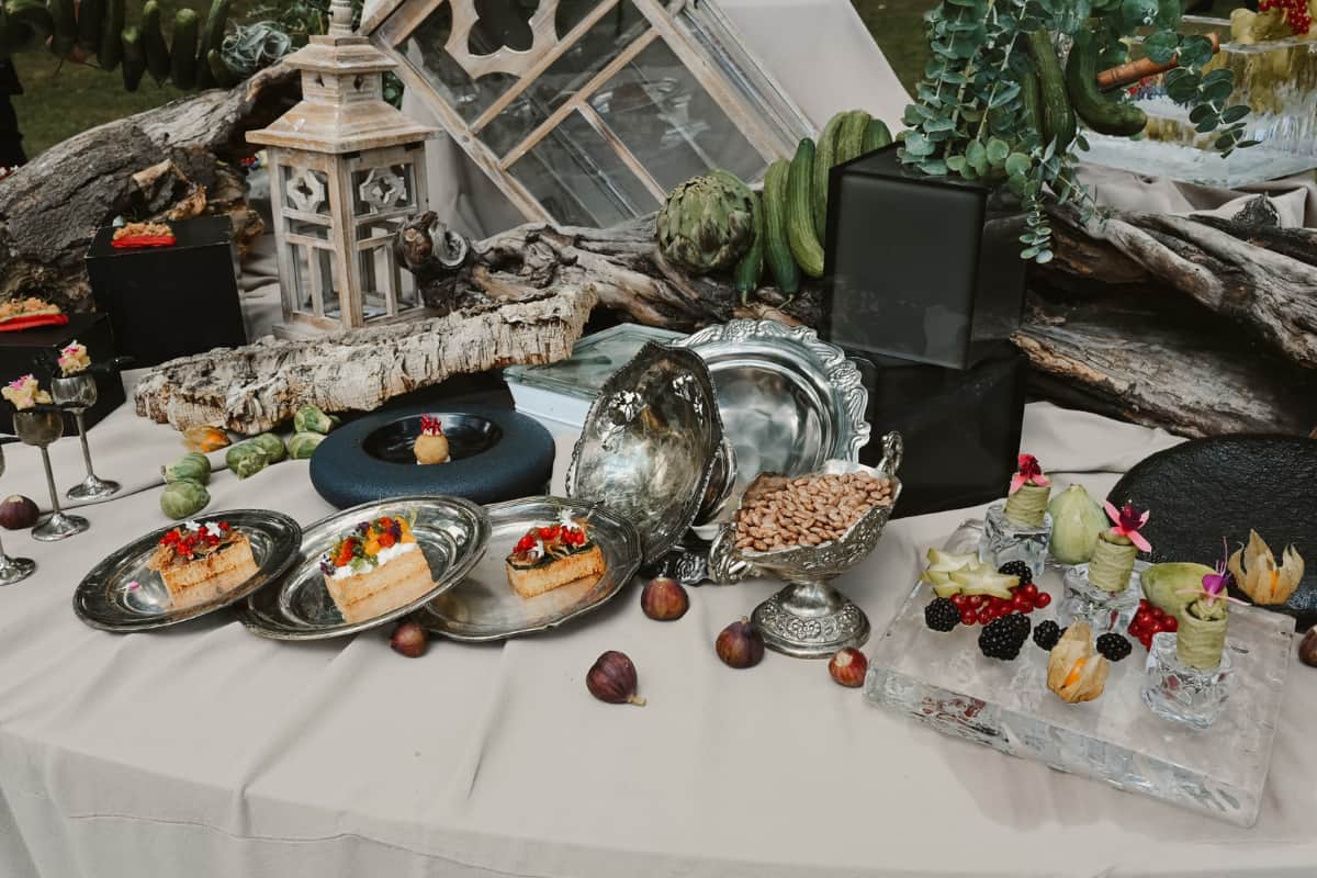 Event décor and equipment by Dream Team Catering