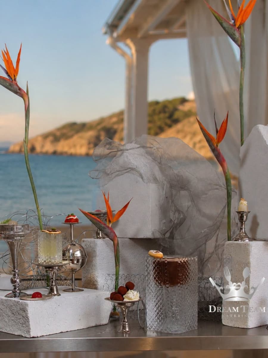 Event décor and equipment by Dream Team Catering