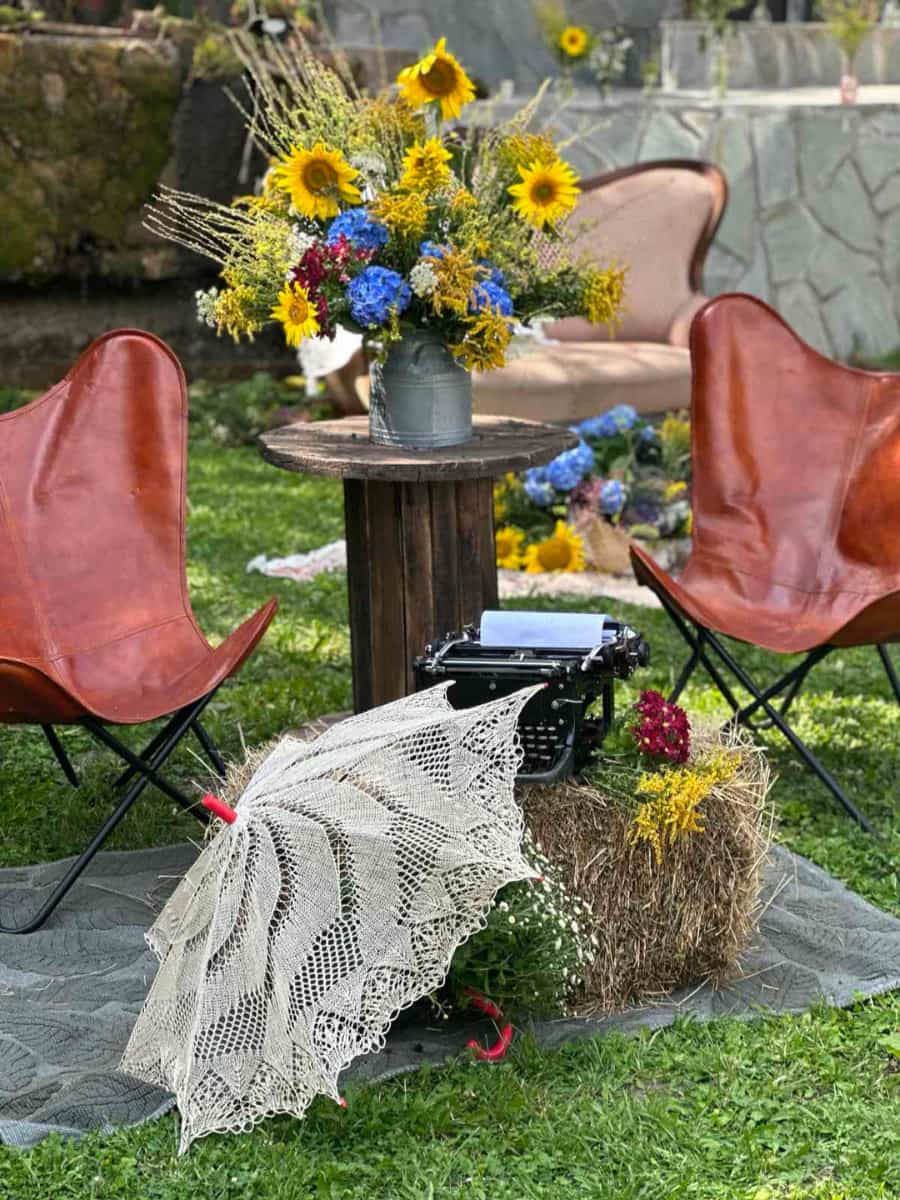 Event décor and equipment by Dream Team Catering