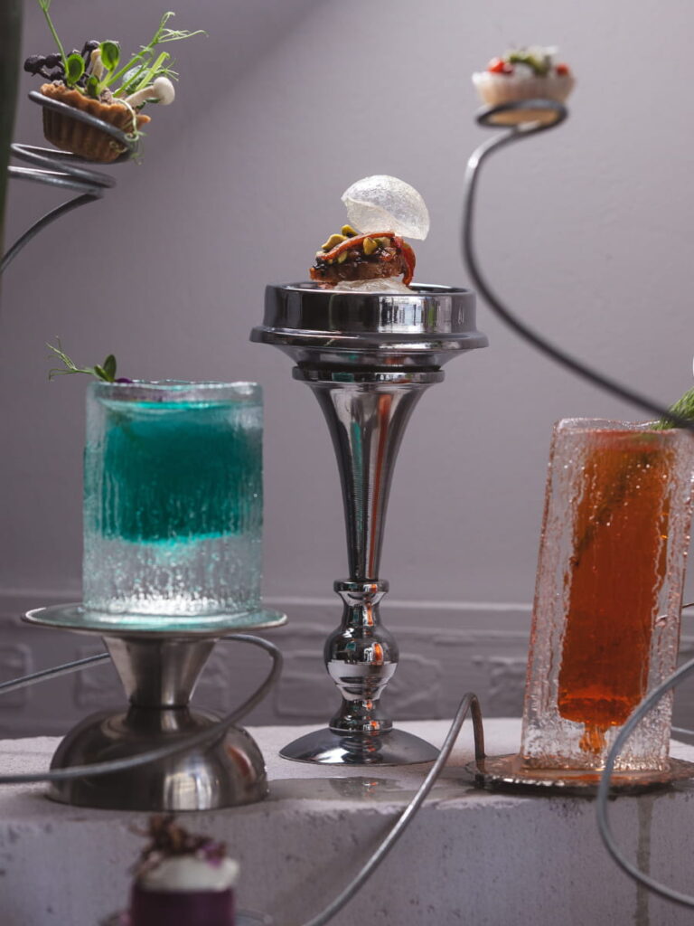 Luxury corporate event with bespoke décor and gourmet catering